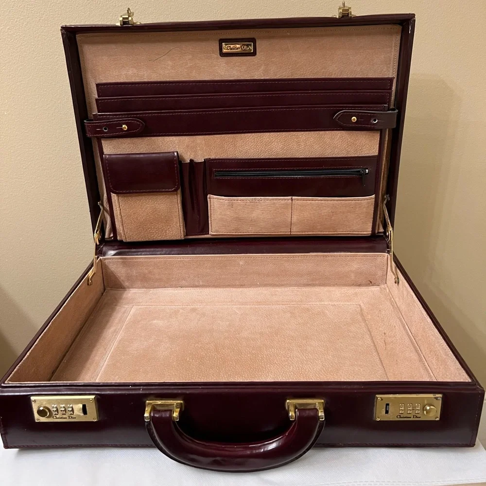 Christian Dior vintage (1975) Briefcase EUC - Picture 1 of 13